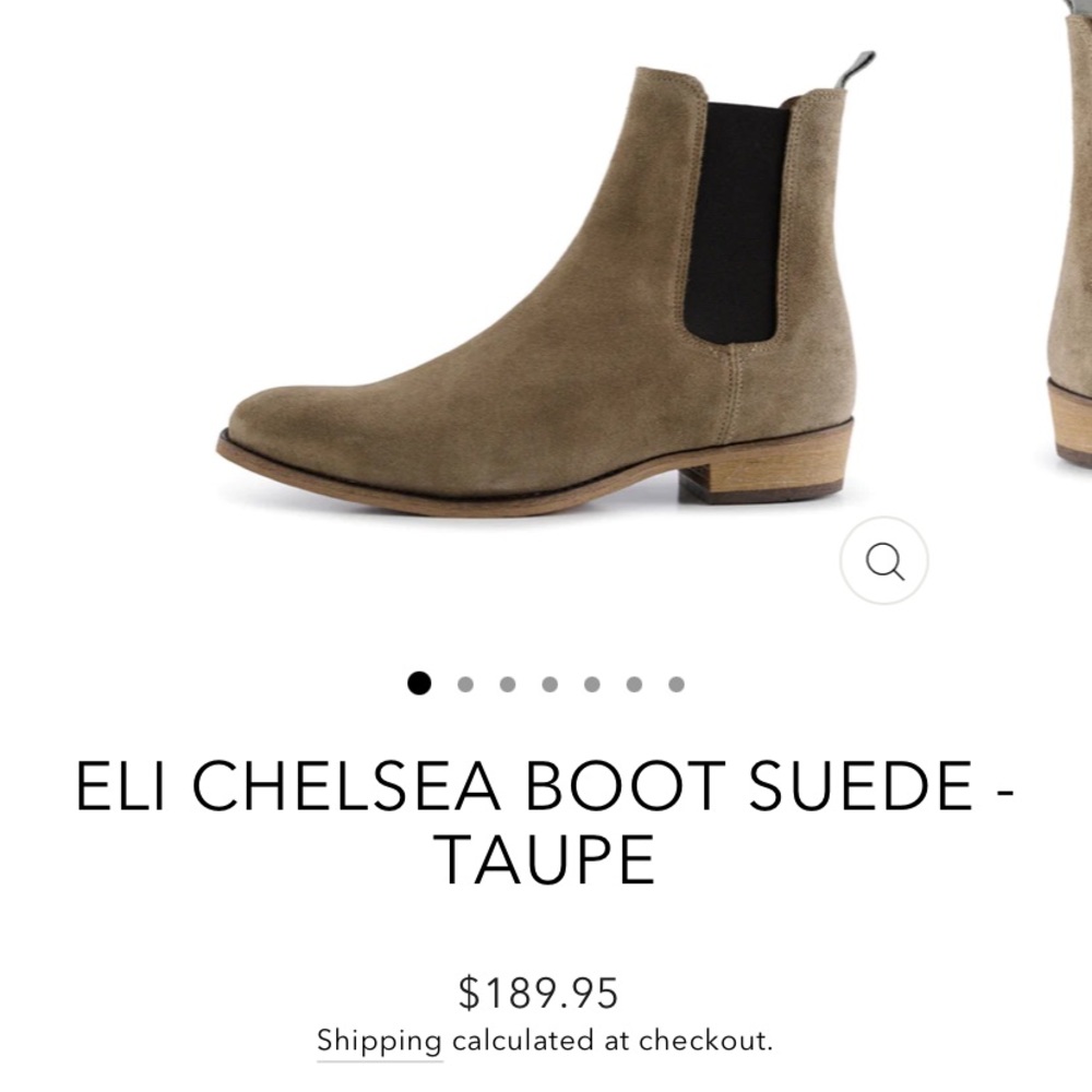 Chelsea boots size 9 mens shoe the bear brand new unworn